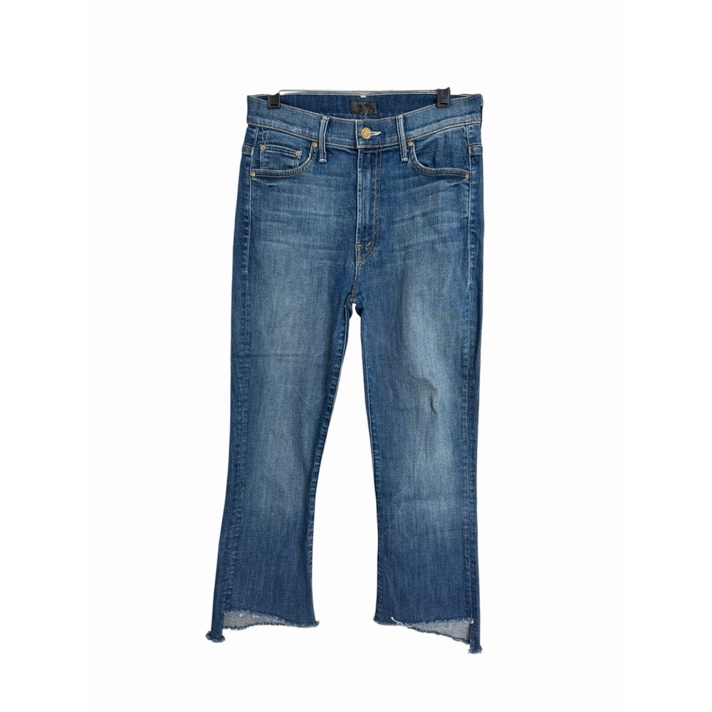 MOTHER Women's Jeans Size 26 The Insider Crop Step Fray Not Rough Enough YZ6-6